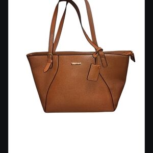 Elim & Paul Brown Leather Tote Bag